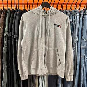 Vintage 90s Quiksilver Zip Up Hoodie, Grey Heather, Men's Size M - Y2K Skater Gr